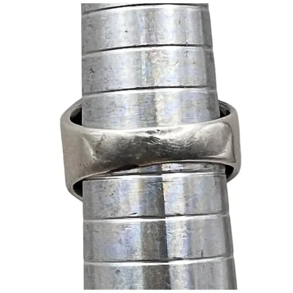 Vintage Sterling Silver Marcasite Signet Ring Size 7.75 925 Statement 6.99g LOOK - Picture 10 of 15